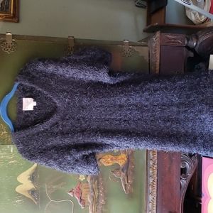 Fuzzy sweater dress M
